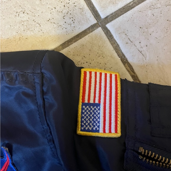 COPY - ALPHA INDUSTRIES YOUTH NASA MA-1 FLIGHT BOMBER JACKET, Kids 3T - Picture 7 of 12